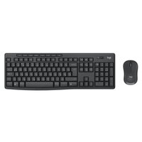 Logitech MK370 Combo for Business - Kabellos - RF Wireless + Bluetooth - Mecha-Membran-Schlüsselschalter - QWERTY - Graphit - Maus enthalten