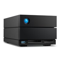 LaCie 2BIG DOCK, 28 TB, 3,81 kg, Desktop, Schwarz