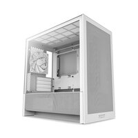 NZXT H3 Flow weiß matt Tempered Glass - Midi/Minitower - ATX