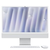 Apple iMac Z1EJ 59.62cm Standardglas M4 10C CPU/10C GPU/16C N.E. SSD Gbit Eth MM NumKey TID DE Silber