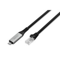 DIGITUS - AK-300601-150-S - USB-C - RJ45 CAT 6A S/FTP...