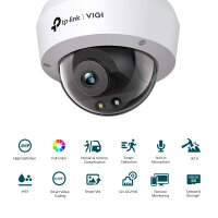 TP-Link - VIGI-C240-2_8MM - IP Cam Dome 4MP Outdoor 2.8mm...