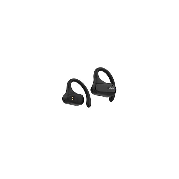 Belkin Clearfit Open-Ear wireless Earbuds Black - Mikrofon - Stereo