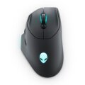 Dell Alienware AW620M - rechts - Optisch - RF Wireless + USB Type-C - 26000 DPI - Schwarz