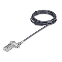 StarTech.com Universal 3-in-1 Laptopschloss 2 m mit...