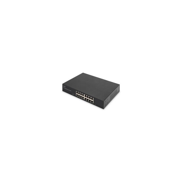 DIGITUS Switch 19 Zoll Unmanaged - Switch - 1 Gbps