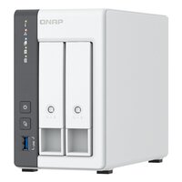 QNAP TS-216G NAS 2-Bay Bundle SATA3 2.5GbE iSCSI JBOD - NAS - SATA 6 GB/s