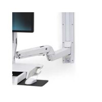 Ergotron StyleView Sit-Stand Combo Extender - Montagekomponente (Verlängerungsarm, Wandschienenhalterung, Armabdeckung) - Aluminium, hochwertiger Kunststoff