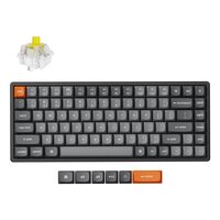 Keychron K2 Max schwarz/grau DE-Layout Super Banana Aluminiumrahmen - QWERTZ