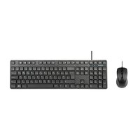 Targus Full size Wired Keyboard and Mouse Combo - Tastatur - QWERTY