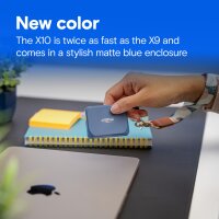 Crucial X10 - SSD - verschlüsselt - 1 TB - extern...