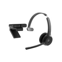 Cisco Bundle Headset 722+ DeskCam1080p Carbon Black - Headset - Kabellos