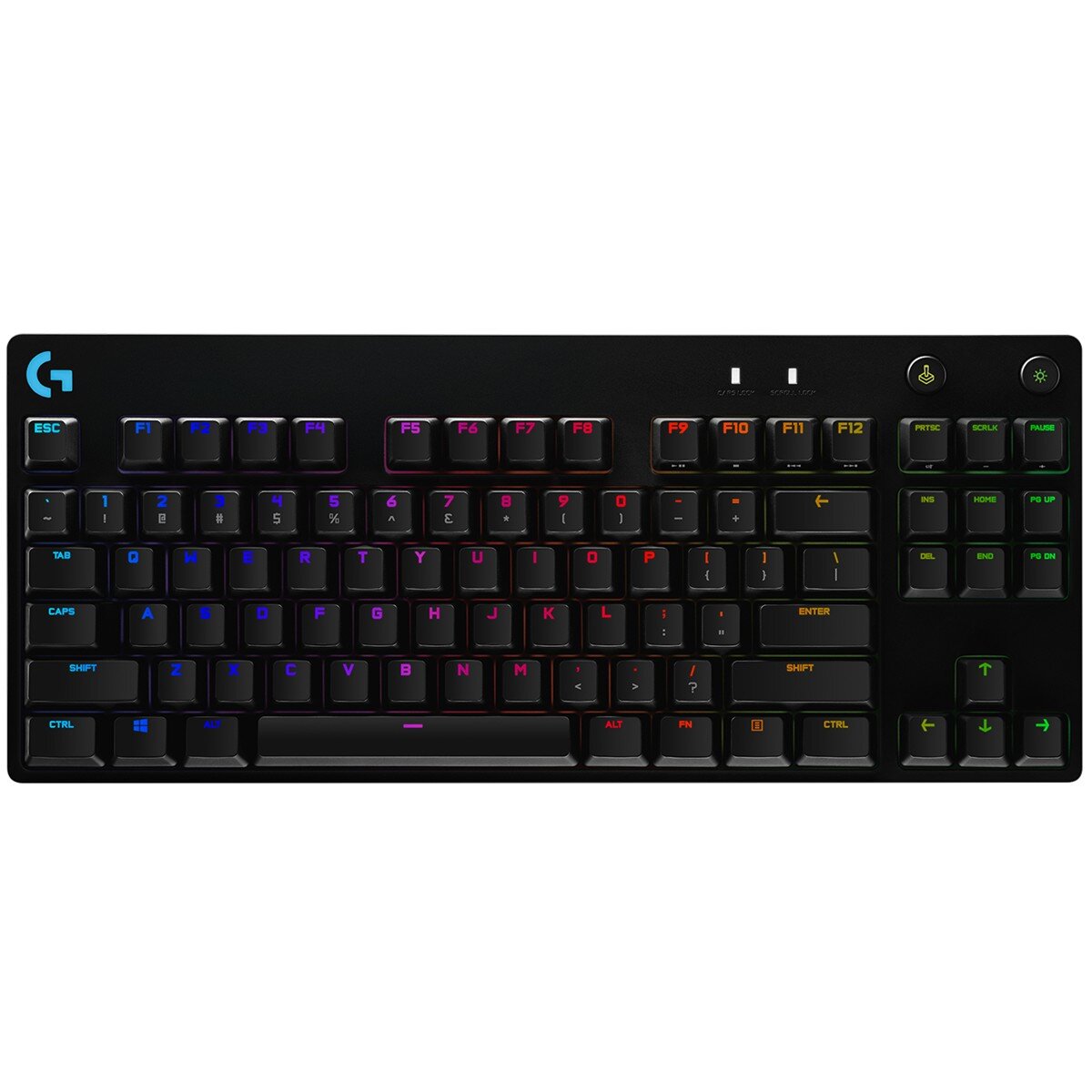 Logitech G 920-009392, Kabelgebunden, USB, Mechanischer Switch, QWERTY, RGB-LED, Schwarz