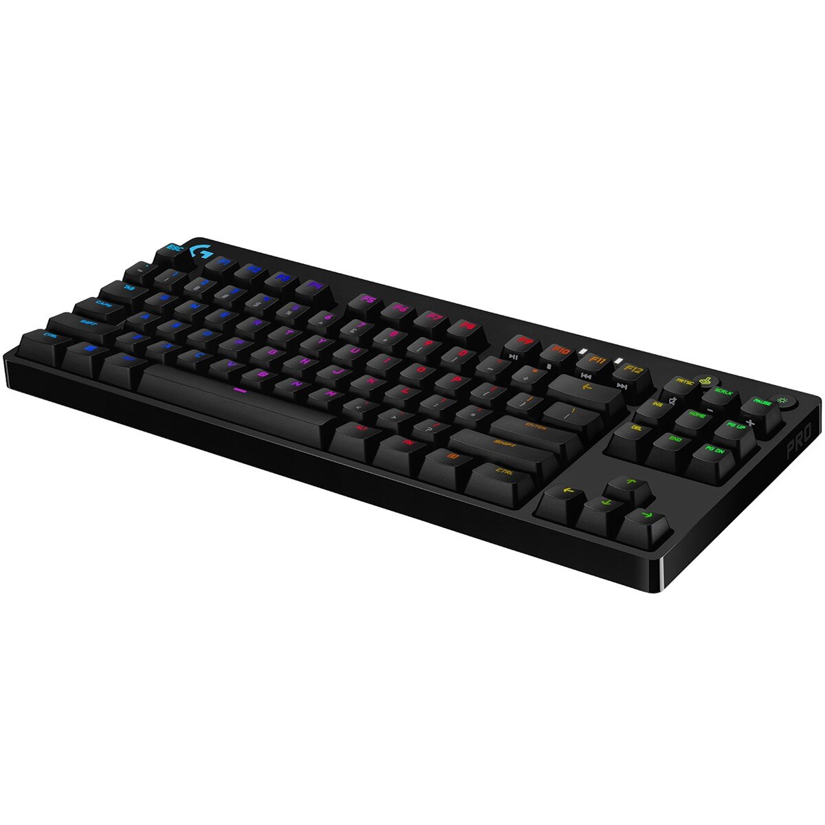 Logitech G 920-009392, Kabelgebunden, USB, Mechanischer Switch, QWERTY, RGB-LED, Schwarz