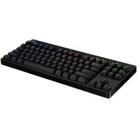 Logitech G 920-009392, Kabelgebunden, USB, Mechanischer Switch, QWERTY, RGB-LED, Schwarz