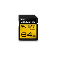 ADATA Premier ONE - 64 GB - SDXC - Klasse 10 - UHS-II - 290 MB/s - 260 MB/s