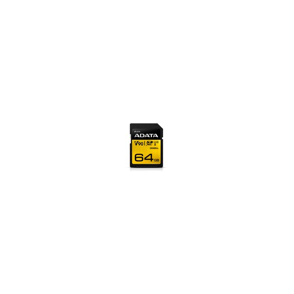ADATA Premier ONE - 64 GB - SDXC - Klasse 10 - UHS-II - 290 MB/s - 260 MB/s