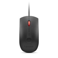 Lenovo Maus - optisch - - kabelgebunden - Usb - Schwarz Rot - Maus - 2.000 dpi
