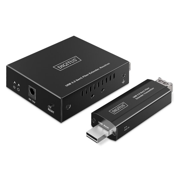 DIGITUS - DA-73122 - USB Extender, USB 3.2 Gen1, 300m