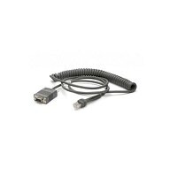 Zebra CBA-RF2-C09ZAR - Schwarz - 2,8 m - RS232 - DB9