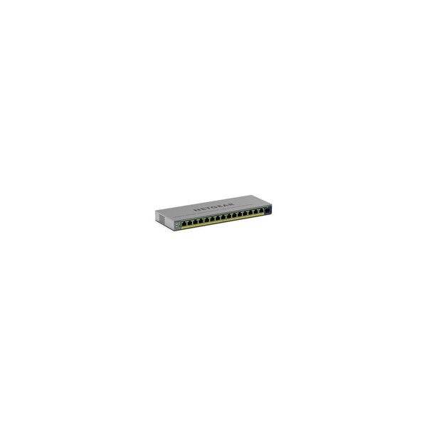 Netgear 16PT GB Plus Switch W/PoE+ GS116EPP - Switch - 0,1 Gbps
