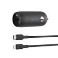 Belkin BoostCharge - Auto - Zigarettenanzünder - 1 m - Schwarz
