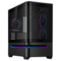 ASUS Prime AP202 TG ARGB BLACK - Tower - Micro/Mini/Flex-ATX