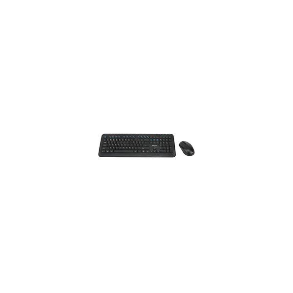Targus KM610 - Tastatur-und-Maus-Set - Kombination - full size - kabellos - 2.4 GHz - Tastatur - QWERTY