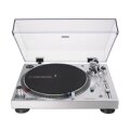 Audio-Technica AT-LP120X - Plattenspieler mit Direktantrieb - Manuell - Silber - Aluminium - 33 1/3,45,78 RPM - 33,45,78 RPM