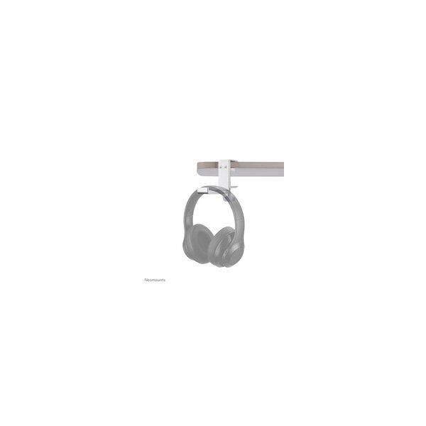 Neomounts Headphone Holder Clamp mounted aluminum