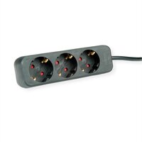 ROLINE Steckdosenleiste - Wechselstrom 250 V - 3600 Watt