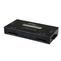 StarTech.com SSD/HDD Festplattenlöschgerät mit 4 Steckplätzen - 2,5" & 3,5" SATA - Selbständiges Sicheres Externes Festplatten Löschgerät mit 9 Löschmodi - RS232 Printer Port - NIST/DOD - Löschvorrichtung für Festplatten - Schwarz - 96 mm - 209 mm - 30 mm