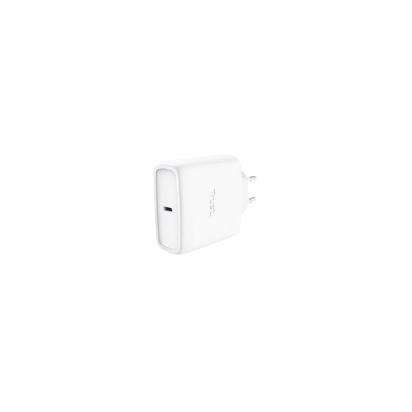 Trust USB-Wandladegerät Maxo USB-C-GaN 65 W Weiss