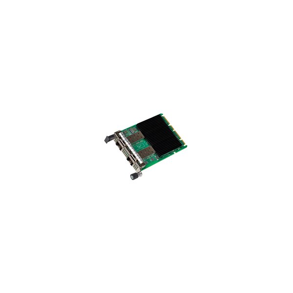Intel E810-XXVDA2 f/ OCP 3.0 - Eingebaut - Kabelgebunden - PCI Express - Faser - Schwarz - Grün - Silber