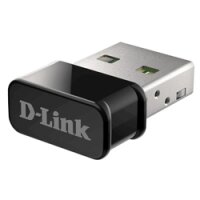 D-Link DWA-181 - Kabellos - USB - WLAN - Wi-Fi 5 (802.11ac) - Schwarz