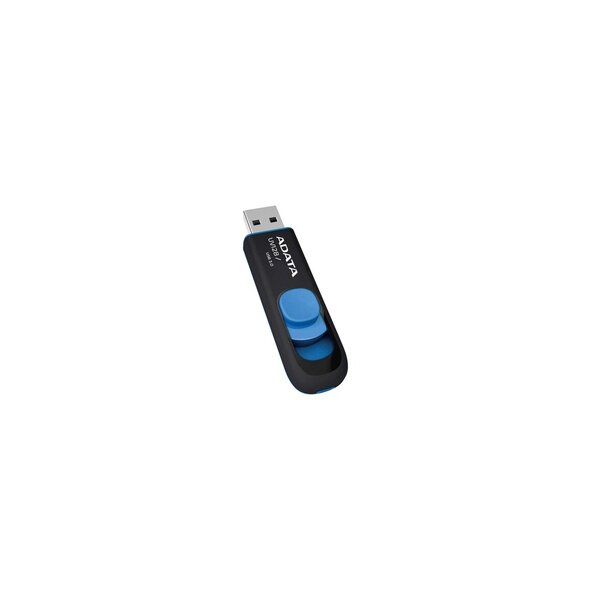 ADATA DashDrive UV128 32GB - 32 GB - USB Typ-A - 3.2 Gen 1 (3.1 Gen 1) - Dia - 10 g - Schwarz - Blau