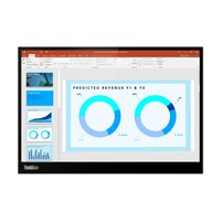Lenovo ThinkVision M14d - 35,6 cm (14") - 2240 x 1400 Pixel - 2.2K - LED - 8 ms - Schwarz