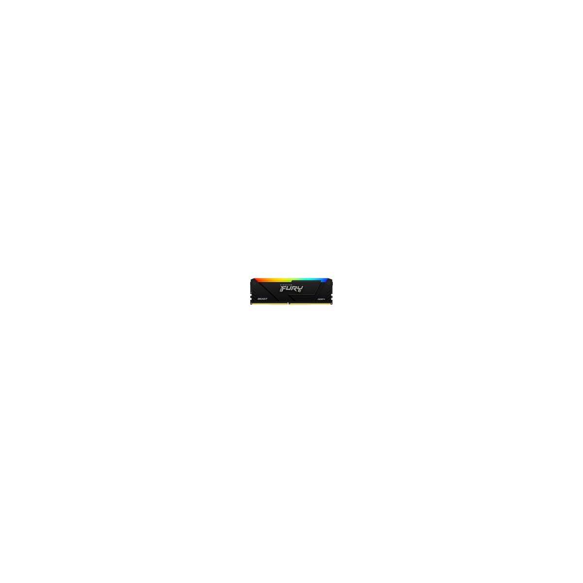 Kingston FURY Beast 16GB 3600MT/s DDR4 CL18 DIMM RGB - 16 GB - 1 x 16 GB - DDR4 - 288-pin DIMM