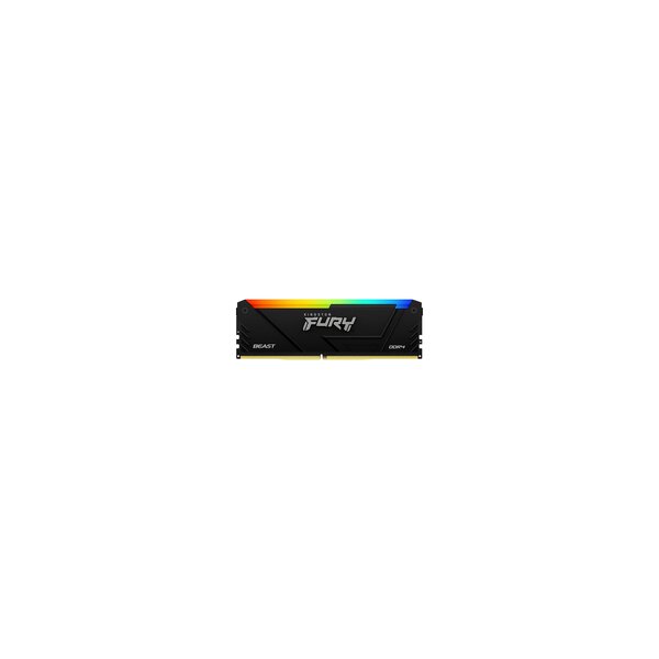 Kingston FURY Beast 16GB 3600MT/s DDR4 CL18 DIMM RGB - 16 GB - 1 x 16 GB - DDR4 - 288-pin DIMM