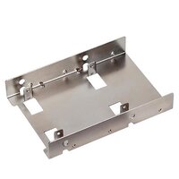 SilverStone SDP08 - 8,89 cm (3.5") - Carrier Panel - Metallisch - 2.5" - Nickel - 101,6 mm