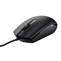 Trust Basi - Beidhändig - Optisch - USB Typ-A - 1200 DPI - Schwarz