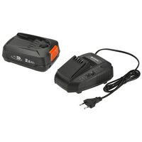 Gardena PBA 18V/45 + AL 1830 CV - Batterie- & Ladegerät-Set - Lithium-Ion (Li-Ion) - 2,5 Ah - 18 V - Gardena - Schwarz - Orange