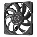 SilverStone Air Slimmer 120 - Gehäuseluefter - dünn - mm - Schwarz - Gehäuse-Lüfter - 31,7 dB