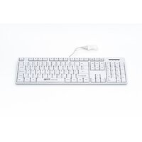 GETT TKL-105-GCQ-IP68-KGEH-WHITE-USB - Volle Größe (100%) - Kabelgebunden - USB - Mechanischer Switch - QWERTZ - Weiß