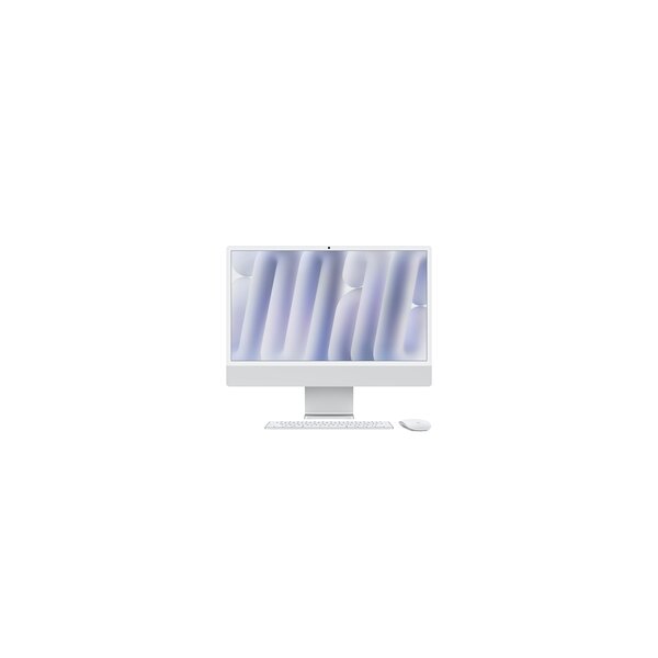 Apple iMac Z1E2 59.62cm Standardglas M4 8C CPU/8C GPU/16C N.E. SSD Gbit Eth MM NumKey TID DE Silber