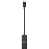 HP USB-C-an-RJ45 G2-Adapter - Kabelgebunden - USB Typ-C - Schwarz - Haus - Windows 10 - Windows 11 - ChromeOS