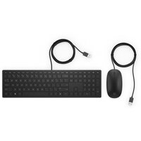 HP Pavilion 400 - Tastatur-und-Maus-Set - USB - Tastatur...