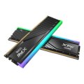 ADATA DIMM 48 GB DDR5-6400 (2x 24 GB) Dual-Kit (schwarz, AX5U6400C3224G-DTLABRBK, Lancer Blade RGB, INTEL XMP, AMD EXPO) - 48 GB - DDR5