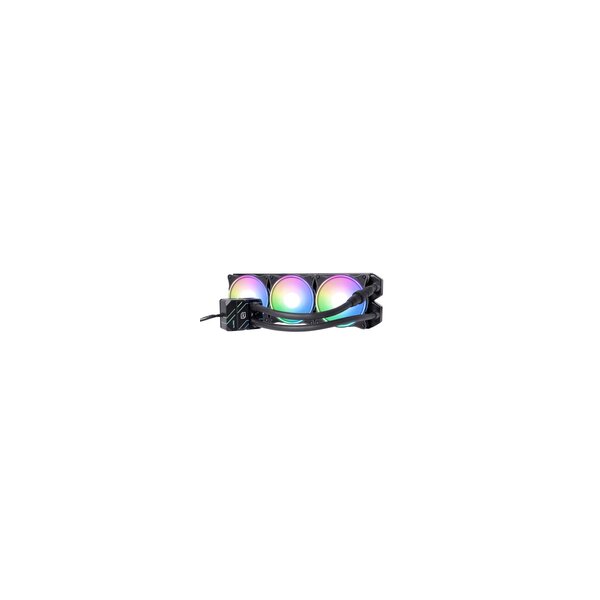 Alphacool Eisbaer Pro Aurora 360 - All-in-One-Flüssigkeitskühler - 12 cm - 2500 RPM - 119,8 m³/h - Schwarz - Weiß