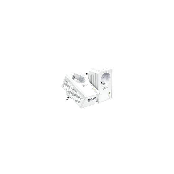 TP-LINK TL-PA7027P V1 Starter Kit - Powerline Adapterkit - 2-Port-Switch